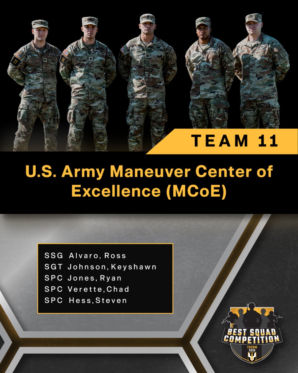 T2COM Best Squad Competition 2026 Team 11
