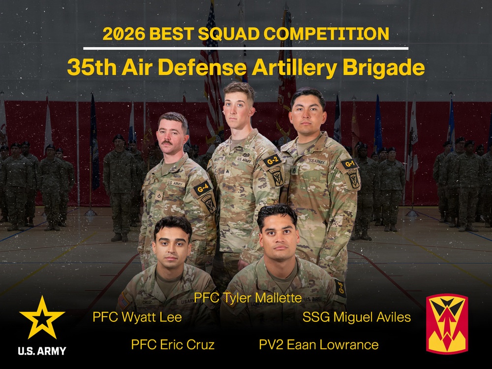 Eighth Army Best Squad Competition Group Photos