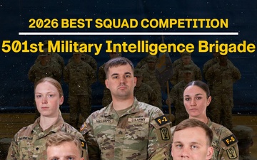 Eighth Army Best Squad Competition Group Photos