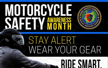 May is Motorcycle Safety Awareness Month