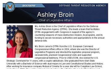 Ms. Ashley Broin Bio