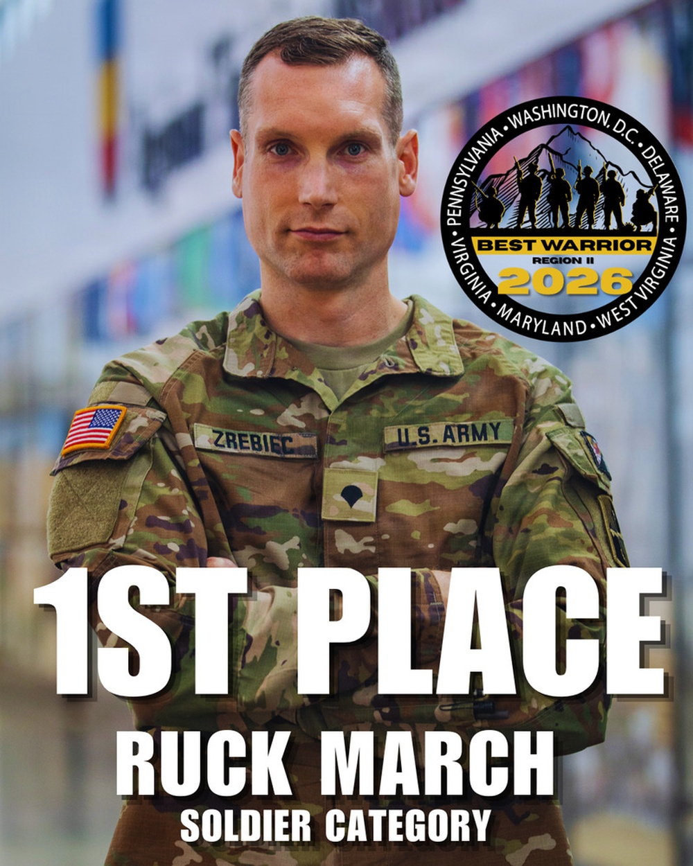 Best Warrior 2026 Ruck March Winner