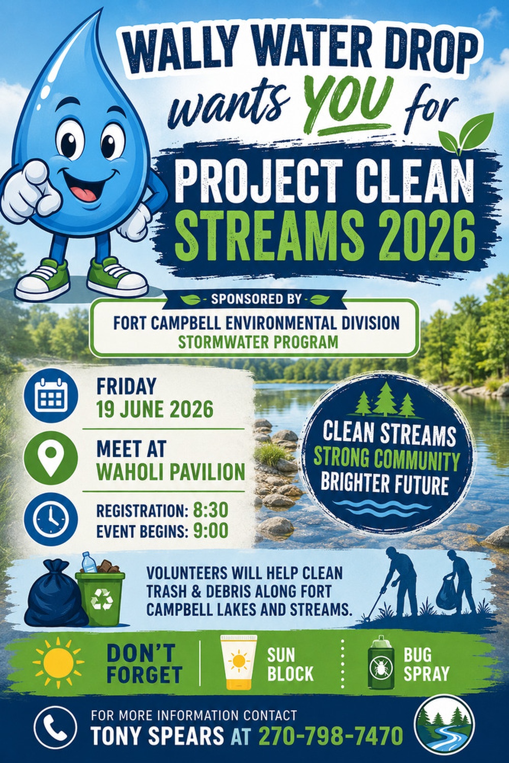 Clean Streams 2026 Flyer