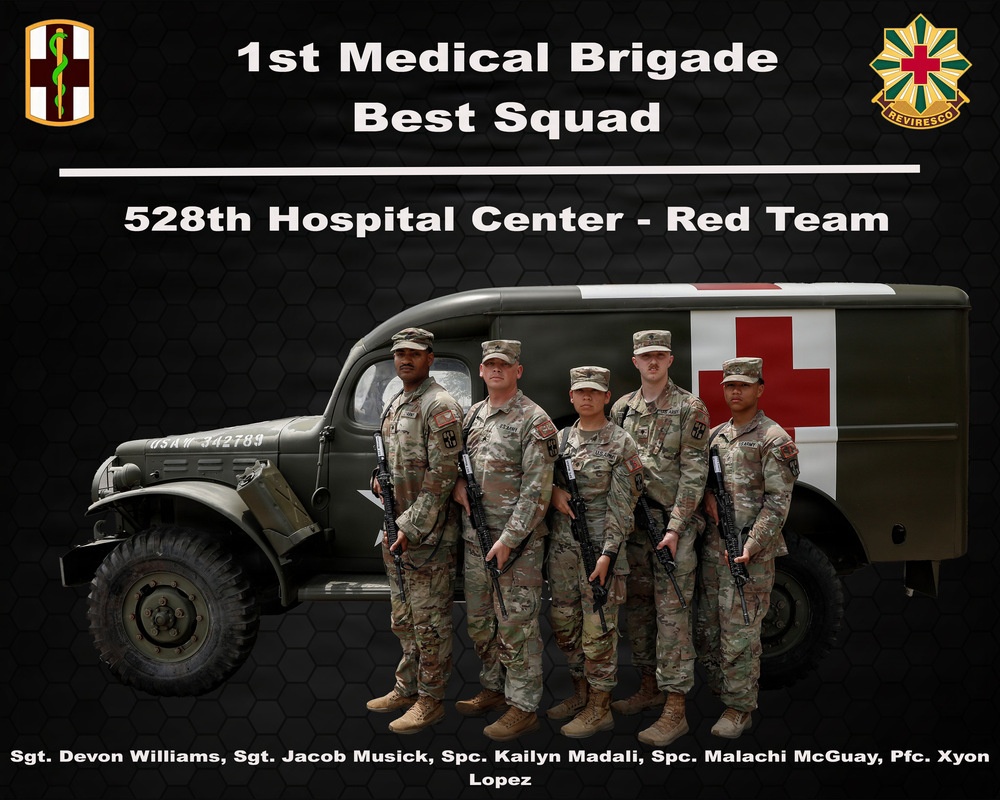1st Medical Brigade Best Squad Competition