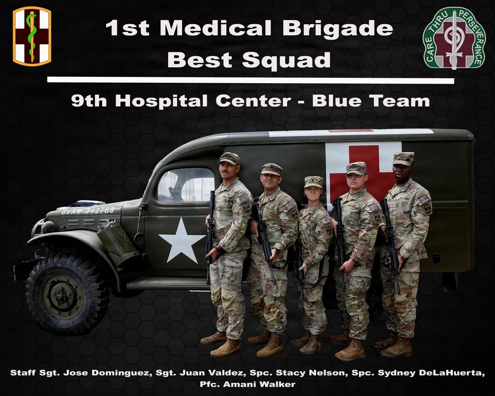 1st Medical Brigade Best Squad Competition