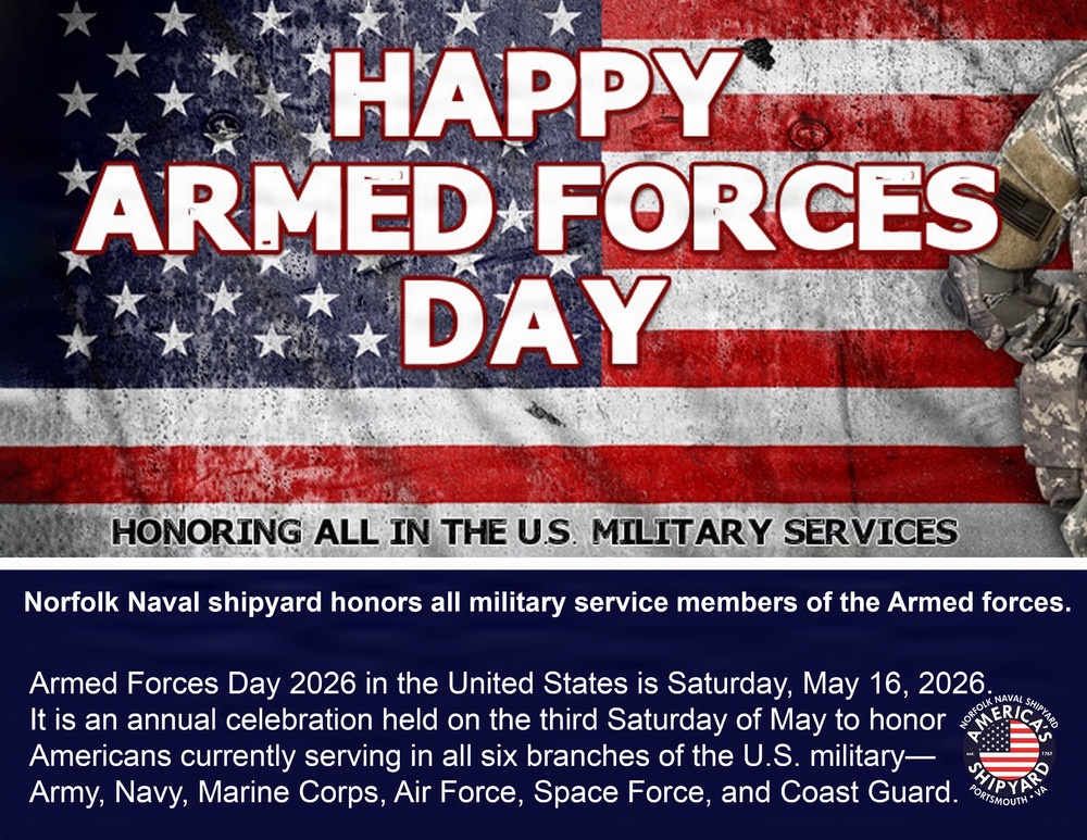 NNSY Celebrates Armed Forces Day 2026