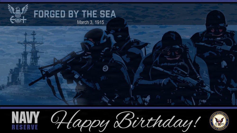 Navy Reserve birthday