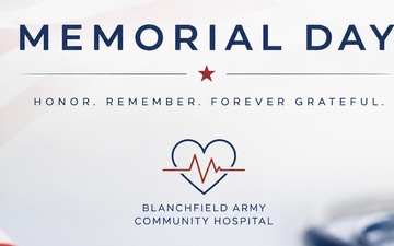 BACH Announces Available Services Memorial Day Federal Holiday, Fort Campbell DONSAs