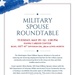 JBLM military spouses can share feedback at roundtable event