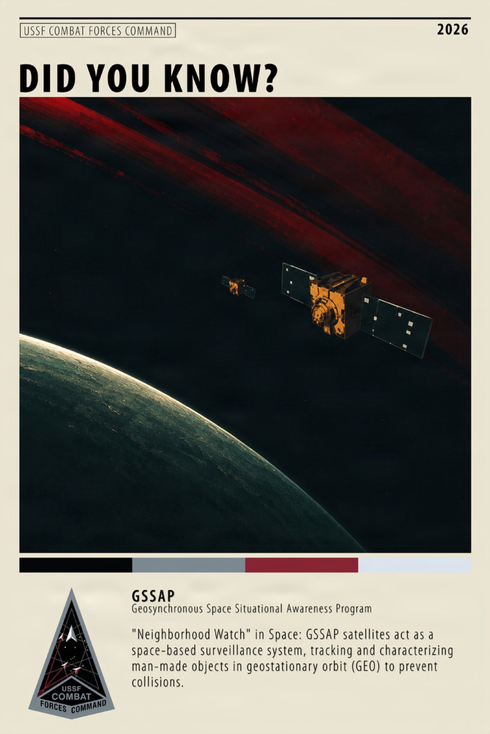 U.S. Space Force Combat Forces Command “Did You Know?” infographics