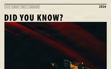 U.S. Space Force Combat Forces Command “Did You Know?” infographics