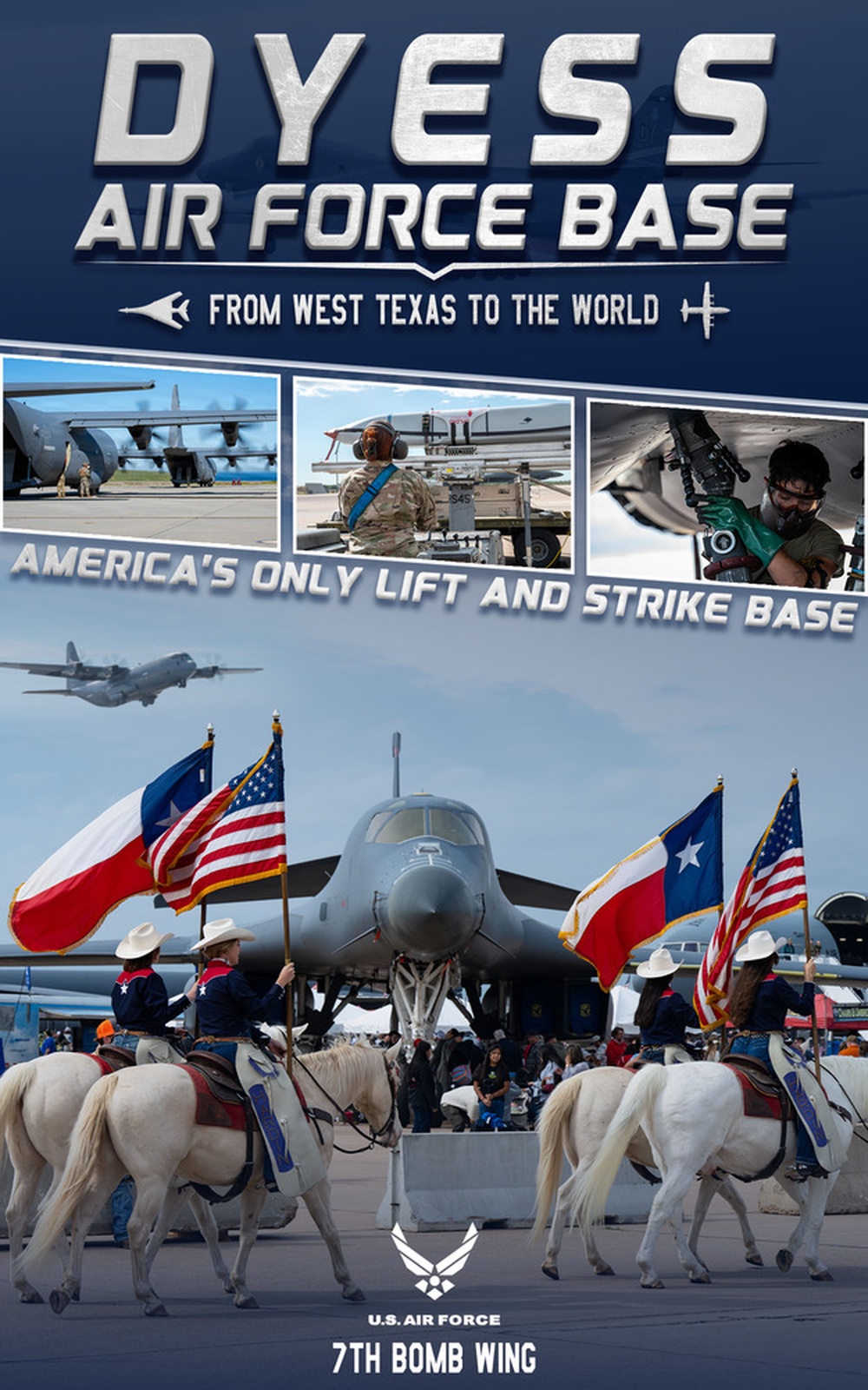Dyess AFB Infographic - Front