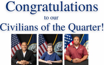 Civilians of the Quarter for the 1st Quarter of 2026
