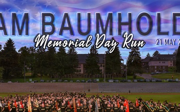 U.S. Army Soldiers From Across Baumholder Gather for Run to Honor Legacy of Fallen Heroes