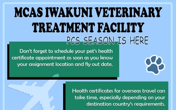 MCAS Iwakuni Vet PCS season information