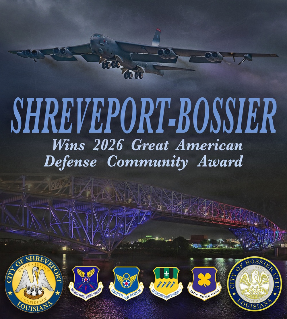 Shreveport-Bossier Wins 2026 Great American Defense Community Award
