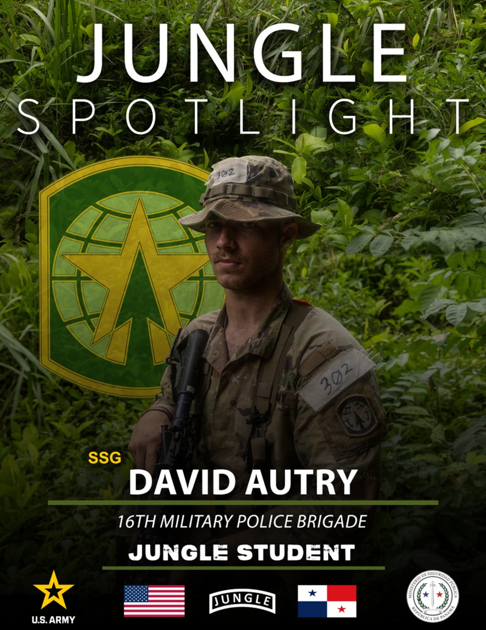 Jungle Spotlight: Staff Sgt. David Autry, 16th Military Police Brigade