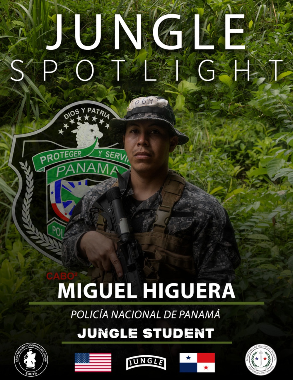 Jungle Spotlight: Cabo² Miguel Higuera, Policía Nacional de Panamá