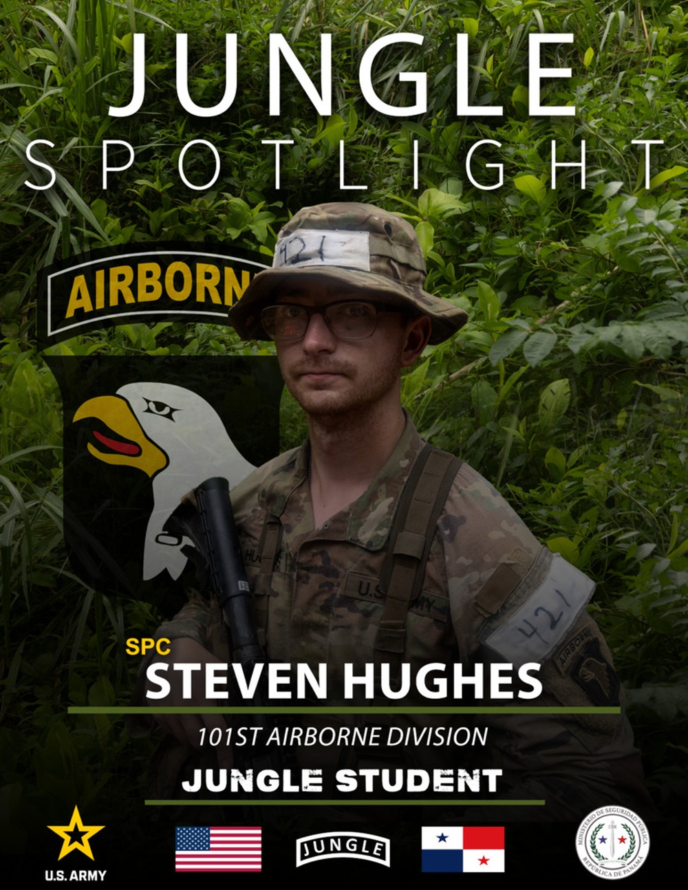 Jungle Spotlight: Spc. Steven Hughes, 101st Airborne Division