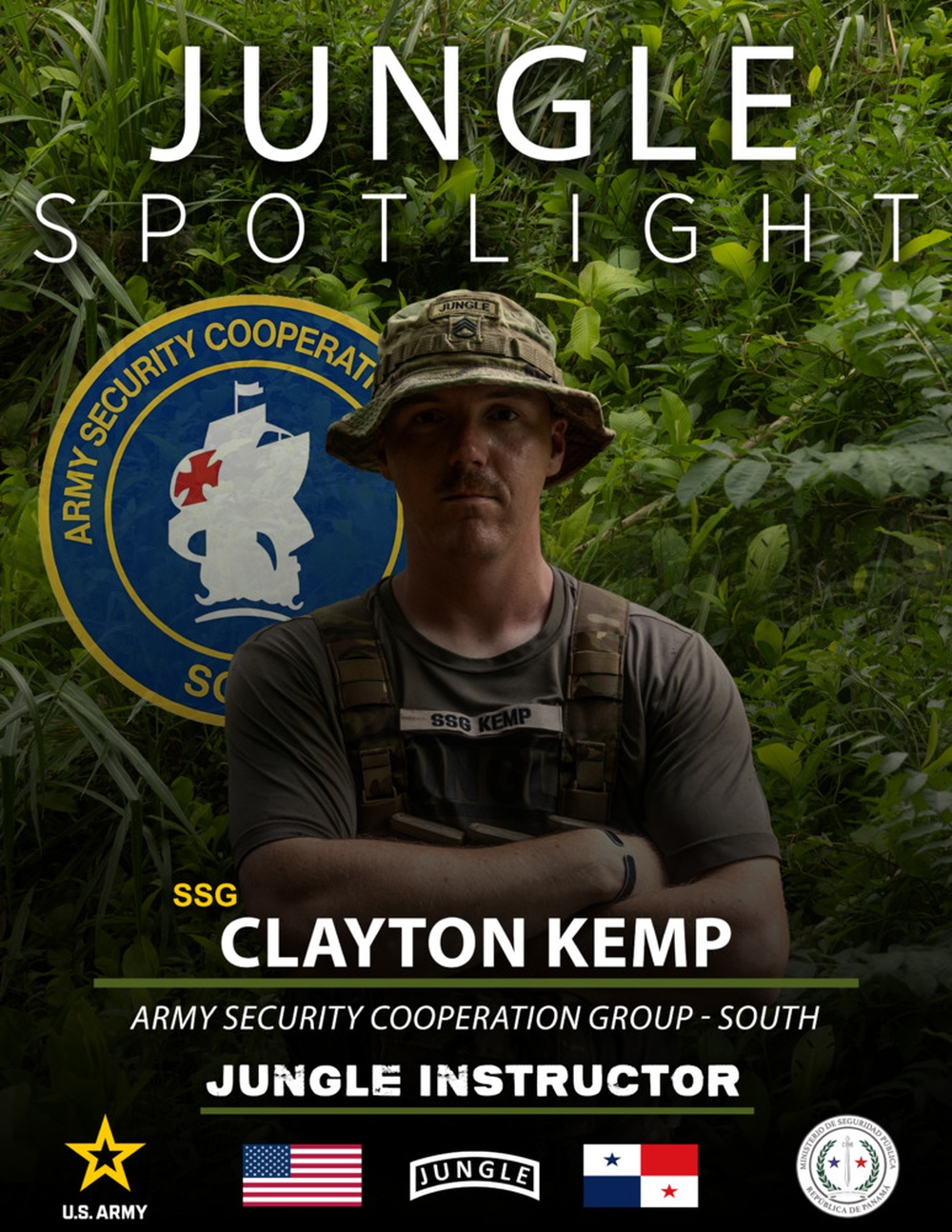 Jungle Spotlight: Staff Sgt. Clayton Kemp, Army Security Cooperation Group - South