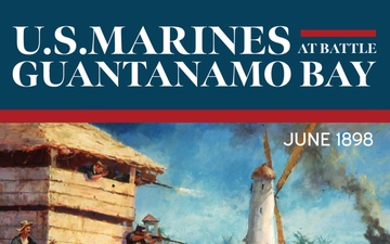 Battle of Guantanamo Bay in Cuba June 1898