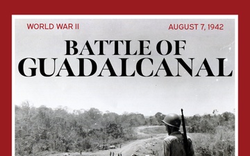 Battle of Guadalcanal in the Solomon Islands 1942