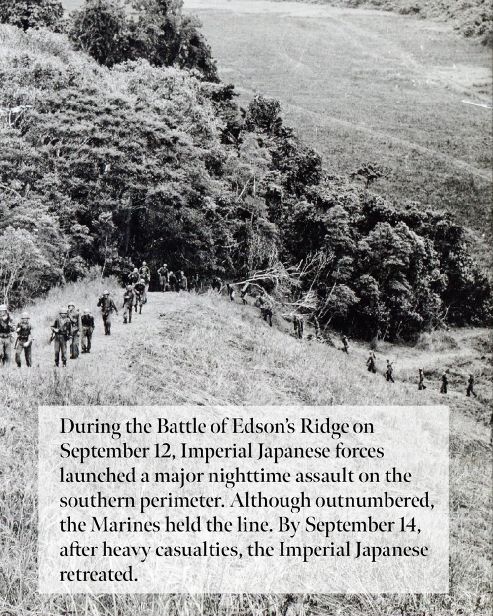 Battle of Guadalcanal in the Solomon Islands 1942