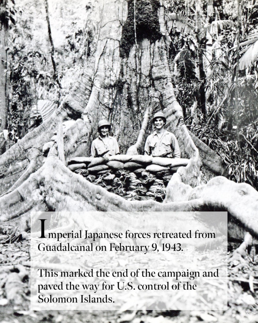 Battle of Guadalcanal in the Solomon Islands 1942