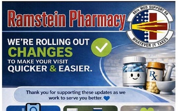 Ramstein Pharmacy modernizes prescription process with virtual queue