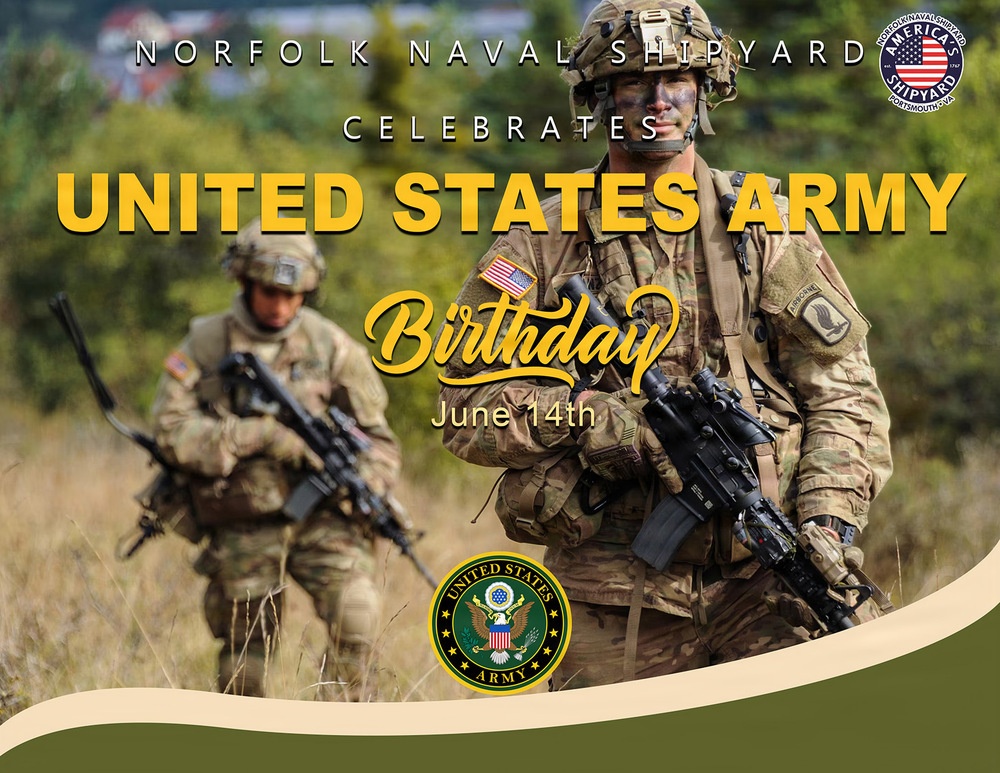 NNSY Celebrates U.S. Army Birthday