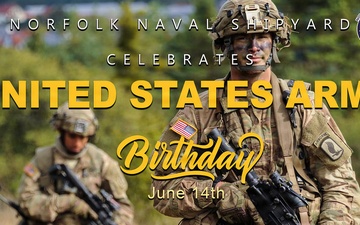 NNSY Celebrates U.S. Army Birthday