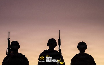 COMMISSARY SALUTES  251st ARMY BIRTHDAY