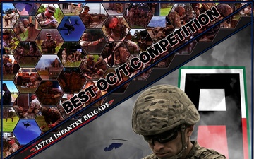157 IN BDE Best OC/T Competition poster