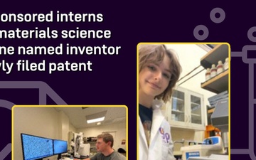 Army-sponsored students advance materials science research, file patent