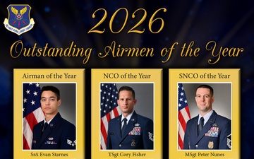 AFGSC announces 2026 Outstanding Airmen of the Year