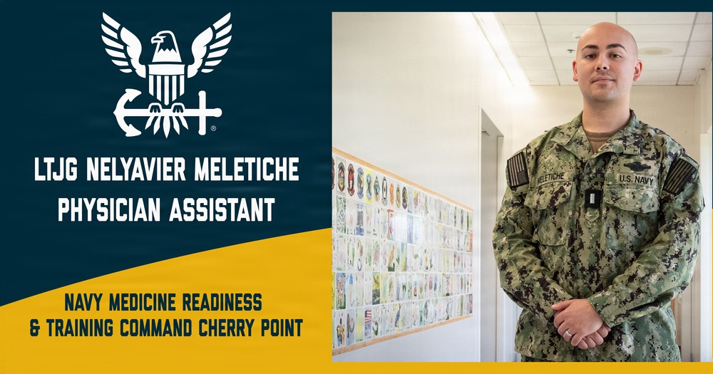 I Keep the Warfighter in the Fight:  Lieutenant Junior Grade Nelyavier Meletiche