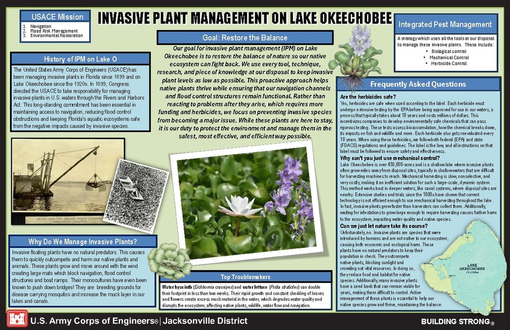 Invasive Plant Management on Lake Okeechobee