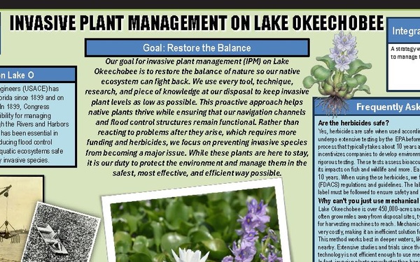 Invasive Plant Management on Lake Okeechobee