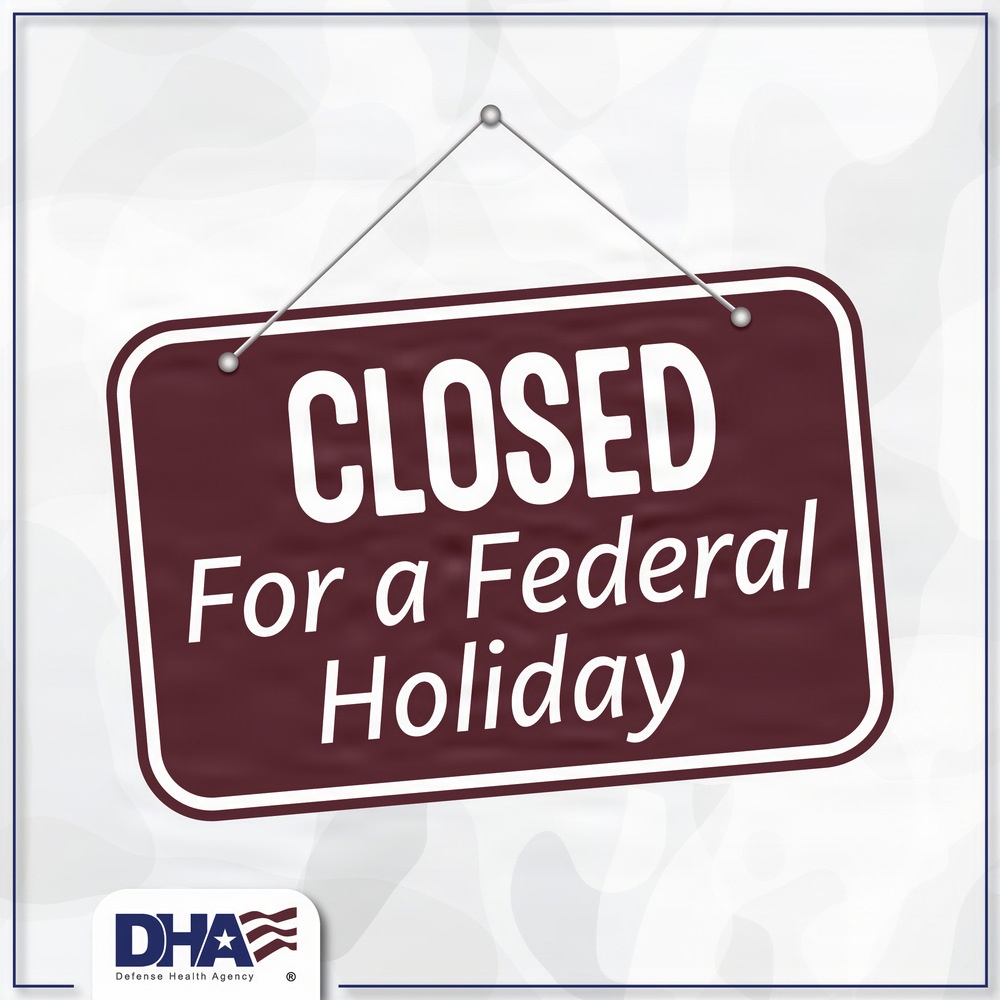 Closed for a Federal Holiday