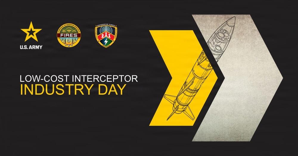 U.S. Army Low-Cost Interceptor Industry Day Promotional Graphic