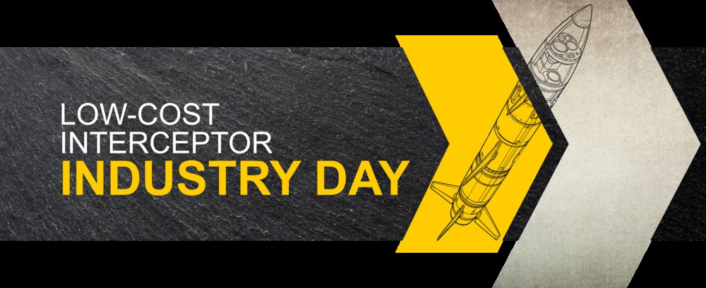 Army Low-Cost Interceptor Industry Day Banner Image