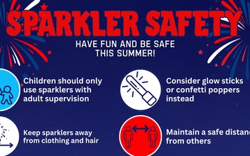 Sparkler Safety: Have Fun and Be Safe This Summer