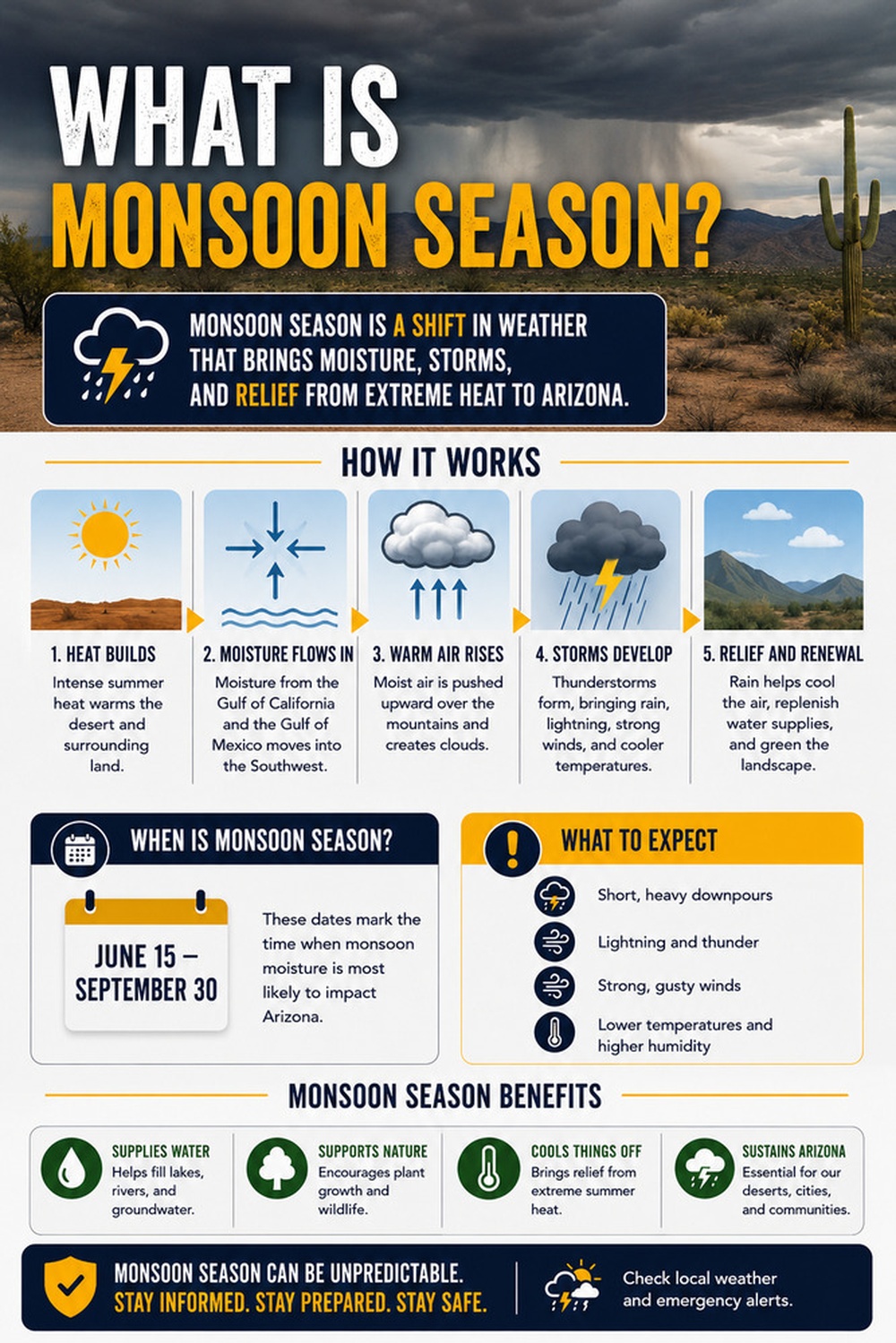 Airmen, families prepare for monsoon season