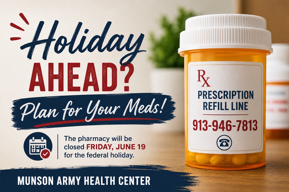 Munson Pharmacy: Holiday Ahead? Plan for Your Meds