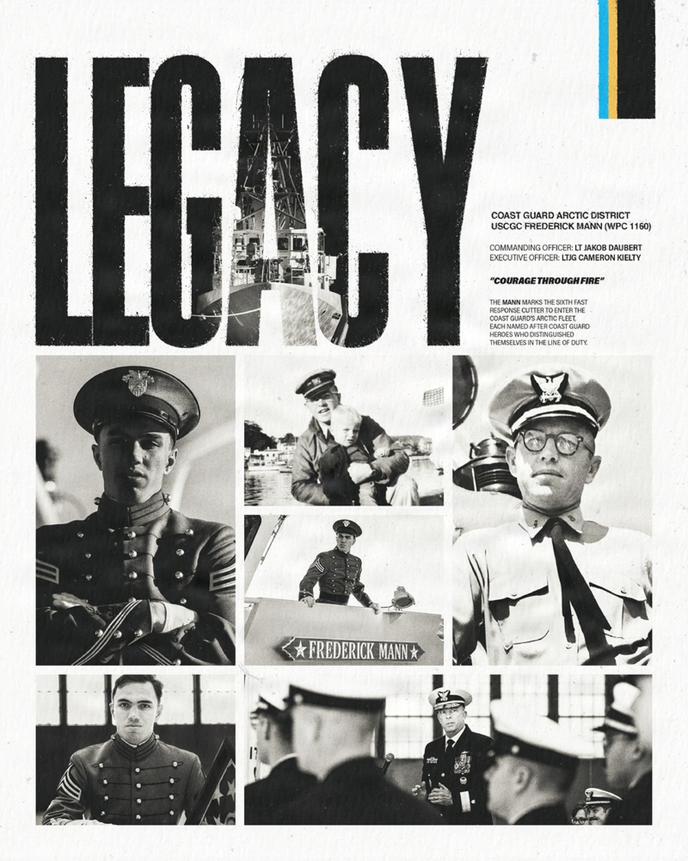 Legacy - The Commissioning of Coast Guard Cutter Frederick Mann