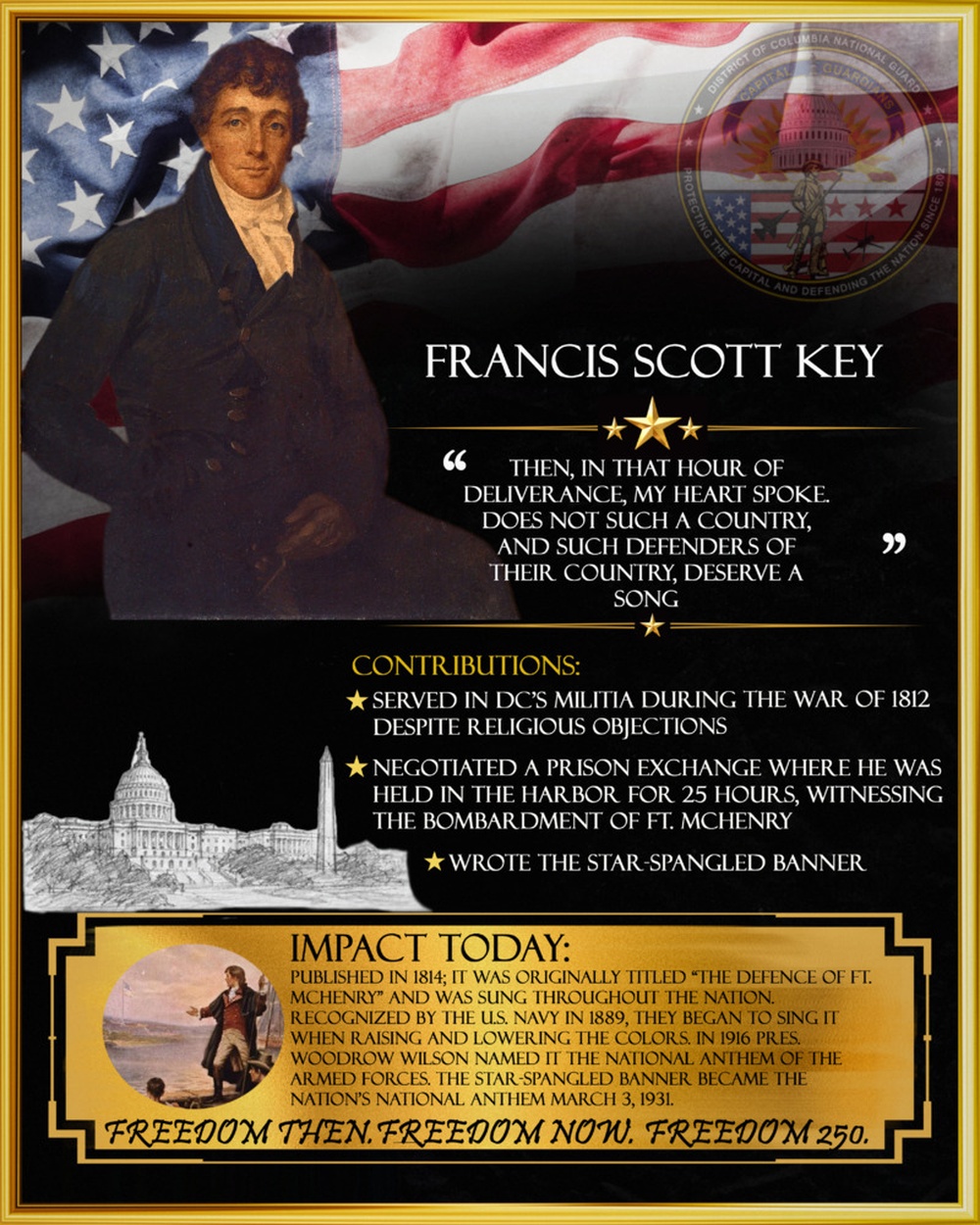 Freedom 250 Campaign- Francis Scott Key