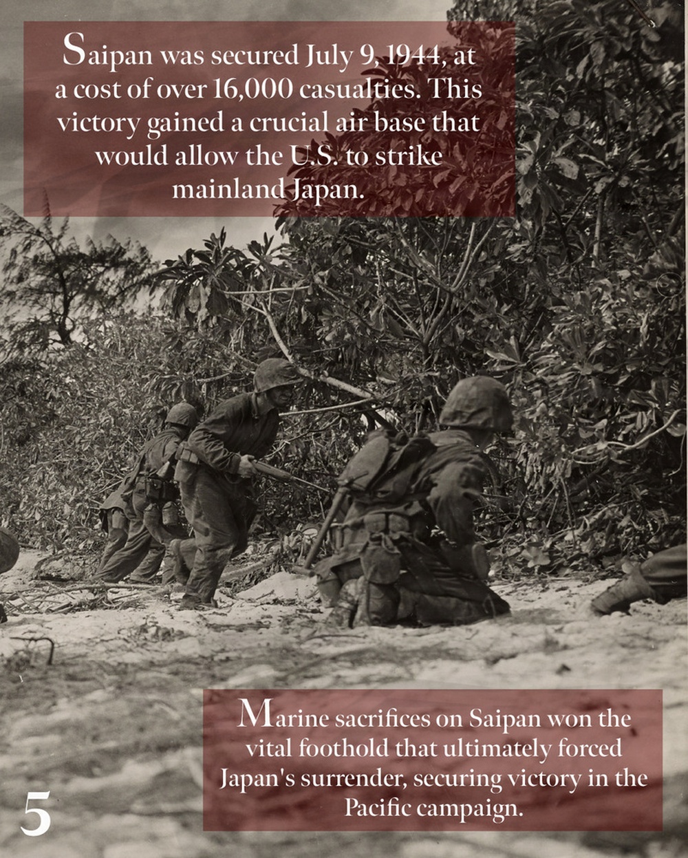 Battle of Saipan Historical Carousel