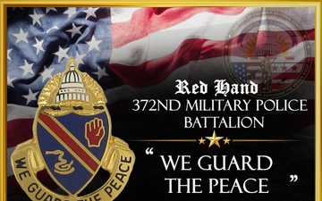 Freedom 250 Campaign- 372nd Military Police Battalion, Red Hand