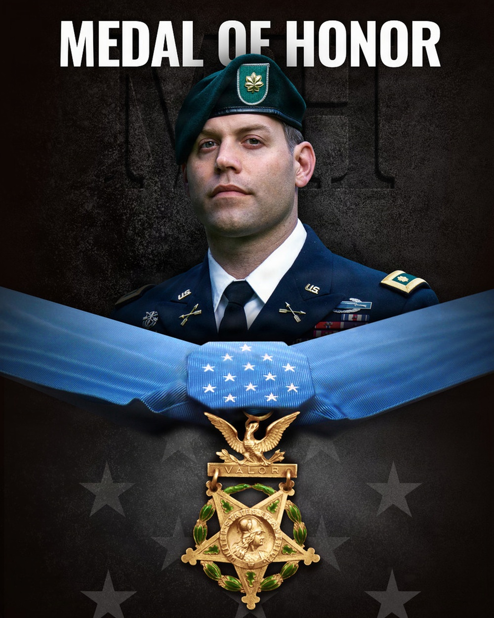 Medal of Honor MAJ Dockery Graphic