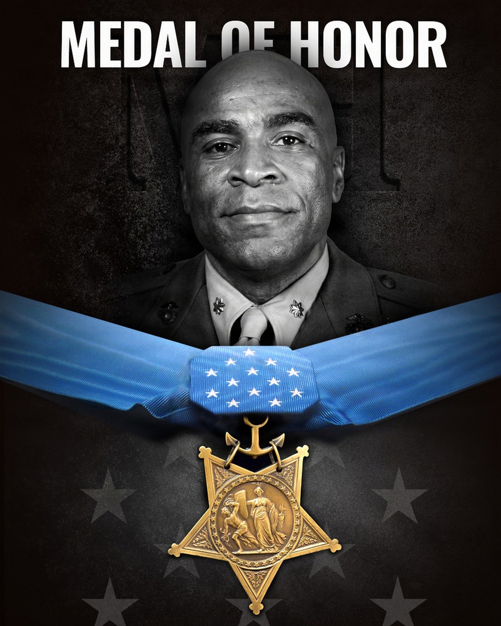 Medal of Honor Graphic for MAJ Capers